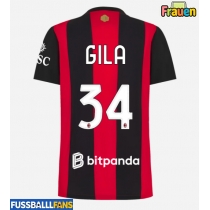 AC Milan Mario Gila #34 Heimtrikot Frauen 2026-27 Kurzarm